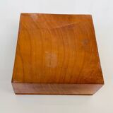 Solid wood catchall - Scandinavian style - modernist - 70s