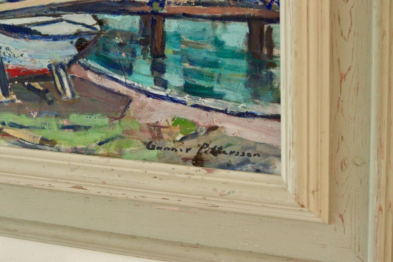 "Marine motif" by Gunnar Pettersson