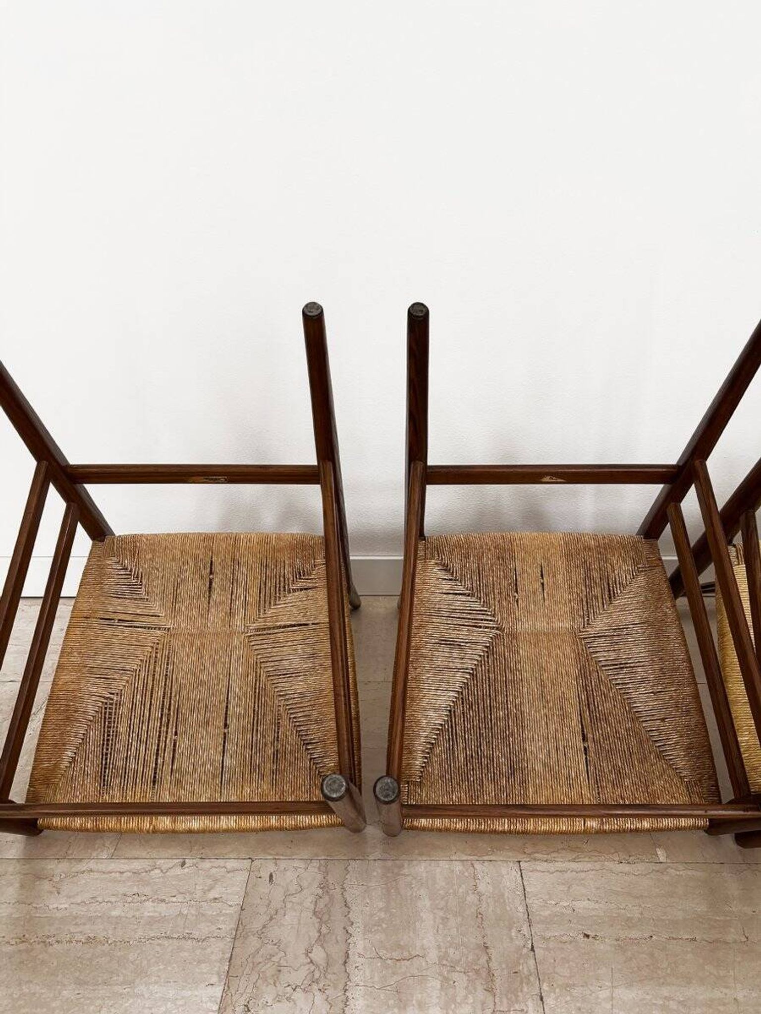 Leggera Model Chairs Designed by Gio Ponti for Cassina, Italy, 1950s, Set of 4