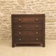 Oak chest of drawers, Art Deco