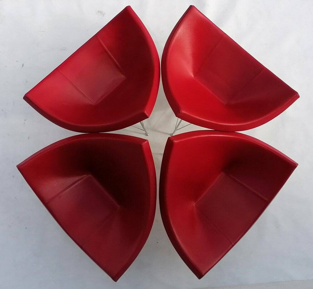 Fauteuil lounge Coconut du milieu du siècle par George Nelson pour Vitra