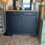 Black low buffet