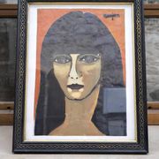 Portrait of a woman by Guy Rougon 1960