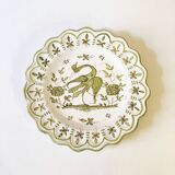 Decorative plate, Martres-Tolosane earthenware