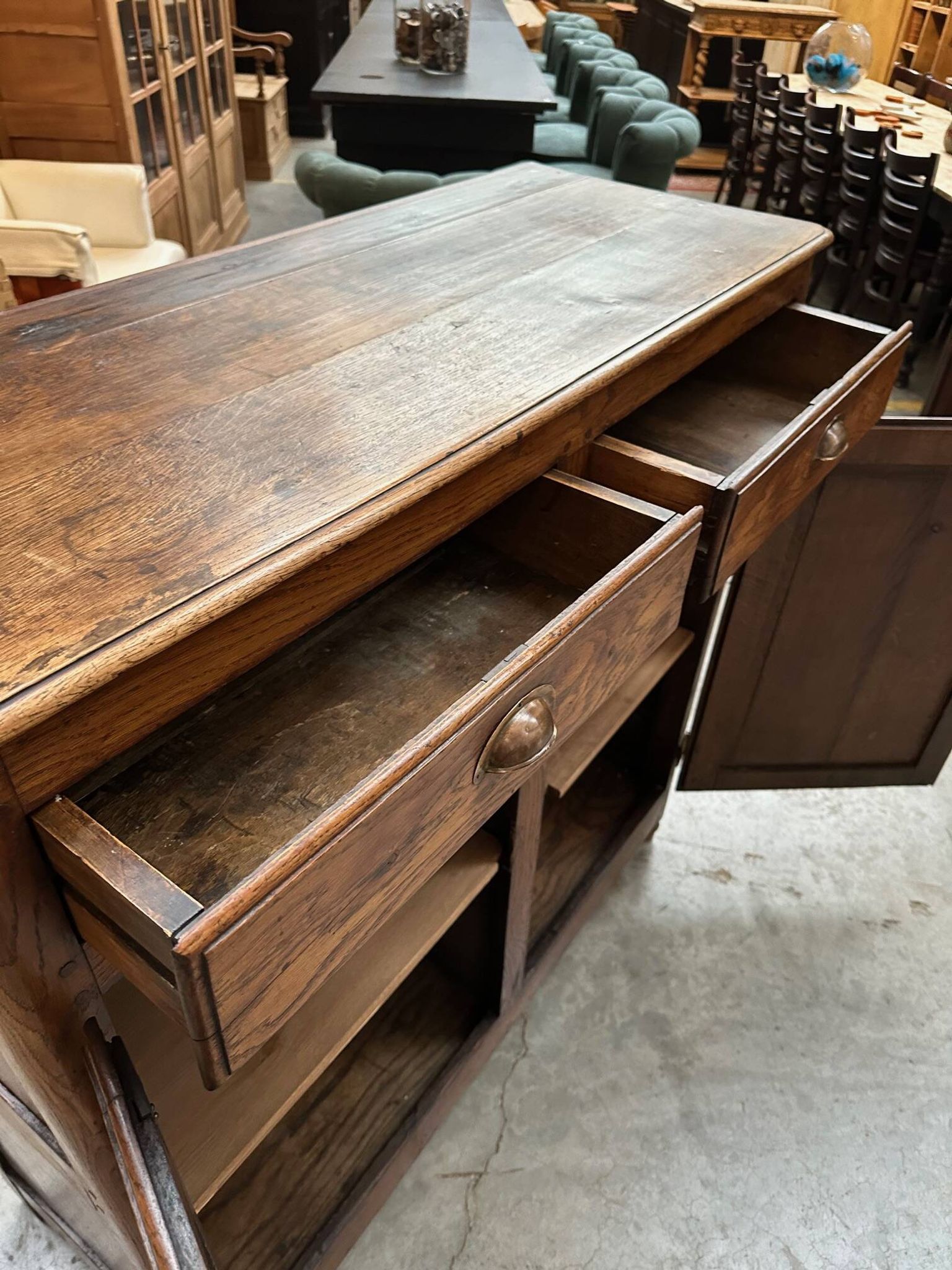 Country sideboard, late 19th century