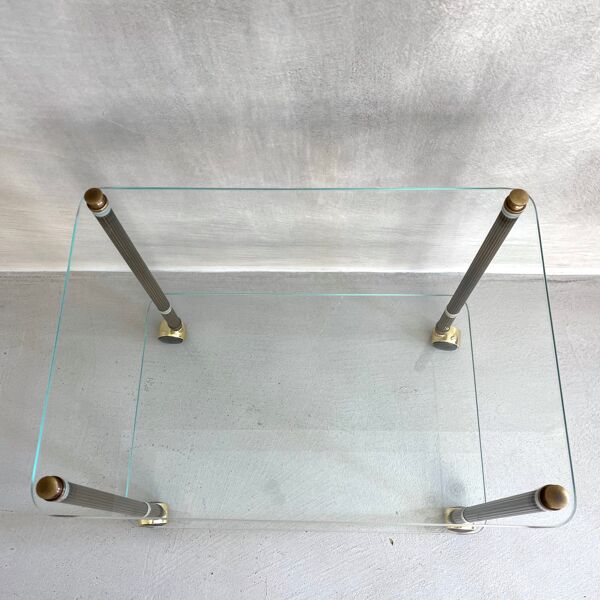 table d’appoint vintage, petit chariot de service, table basse