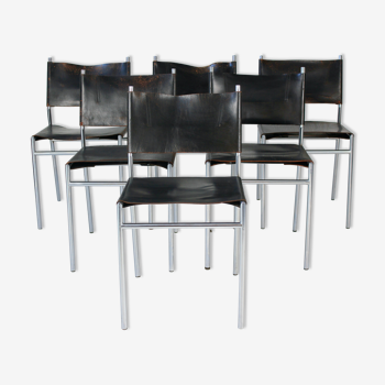 Spectrum se 06 dining chairs set, by martin visser