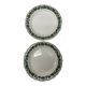 Meissen "Weinlaub" dessert plates, set of 2