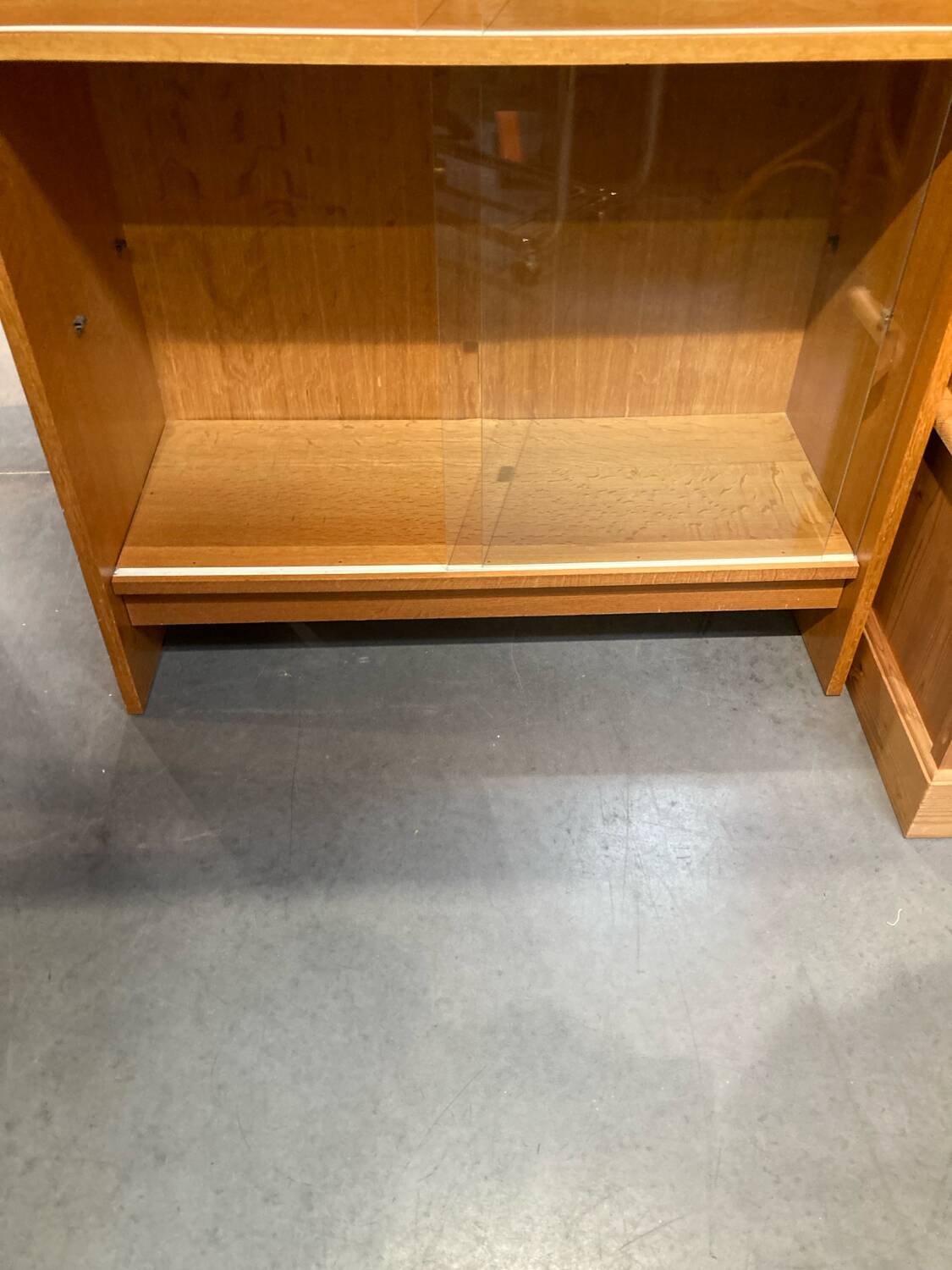 Vintage display cabinet