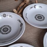 Set of 6 Murielle Boch plates