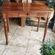 Early 20th century oak side table