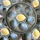 Oyster plates in St Clément slip