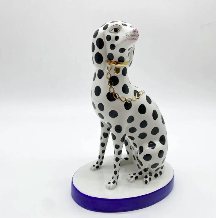 Large porcelain Dalmatian "San Marco", 1960s