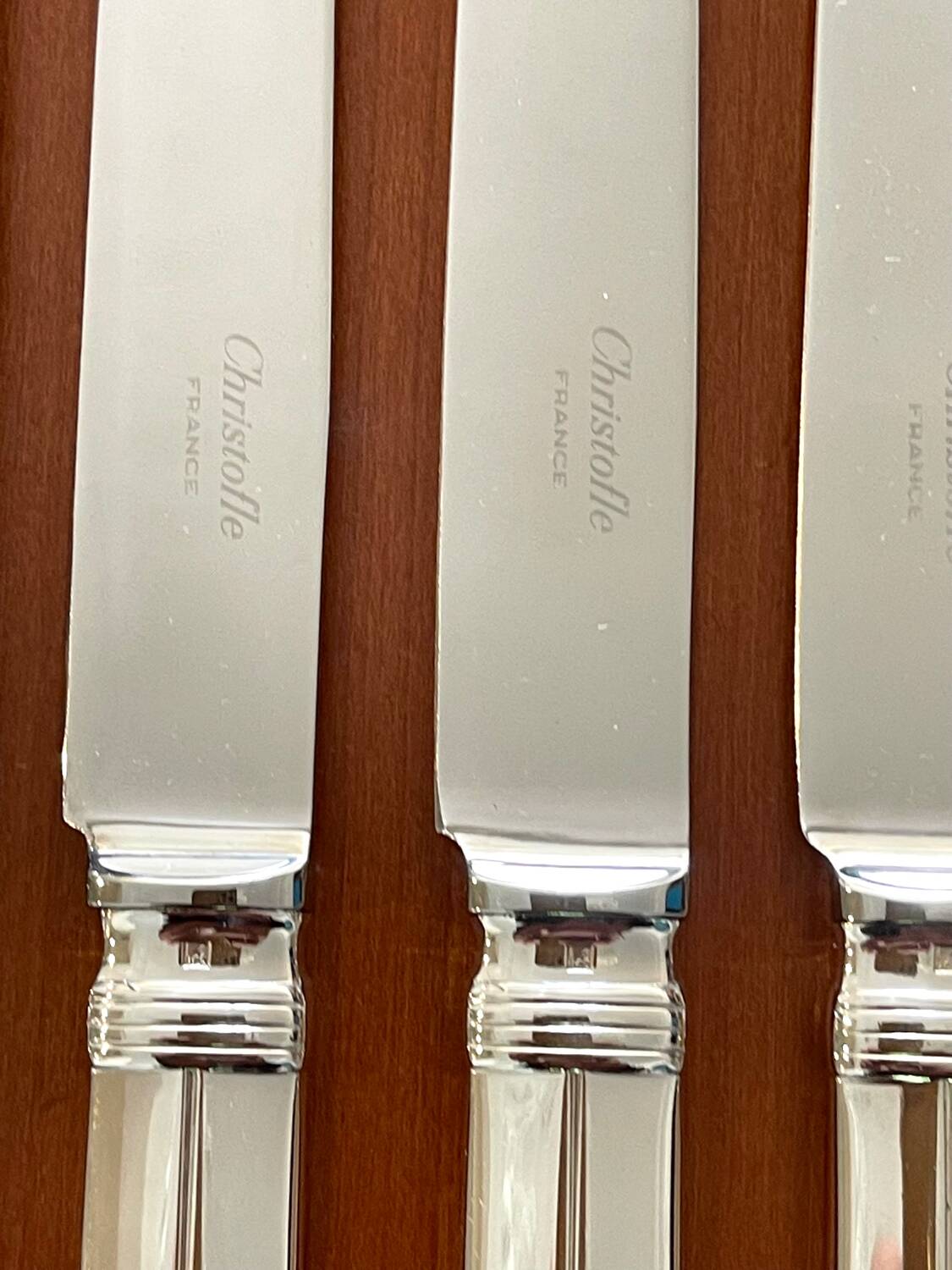 Christofle Atlantide, 24-piece cutlery set, excellent condition