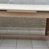 Extended farmhouse table