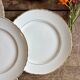 Set of 8 vintage dessert plates Moulin des Loups