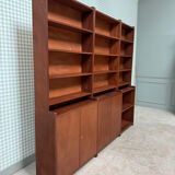 Vintage teak library from the 1960s.
