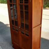 Glazed art deco gilded oak library