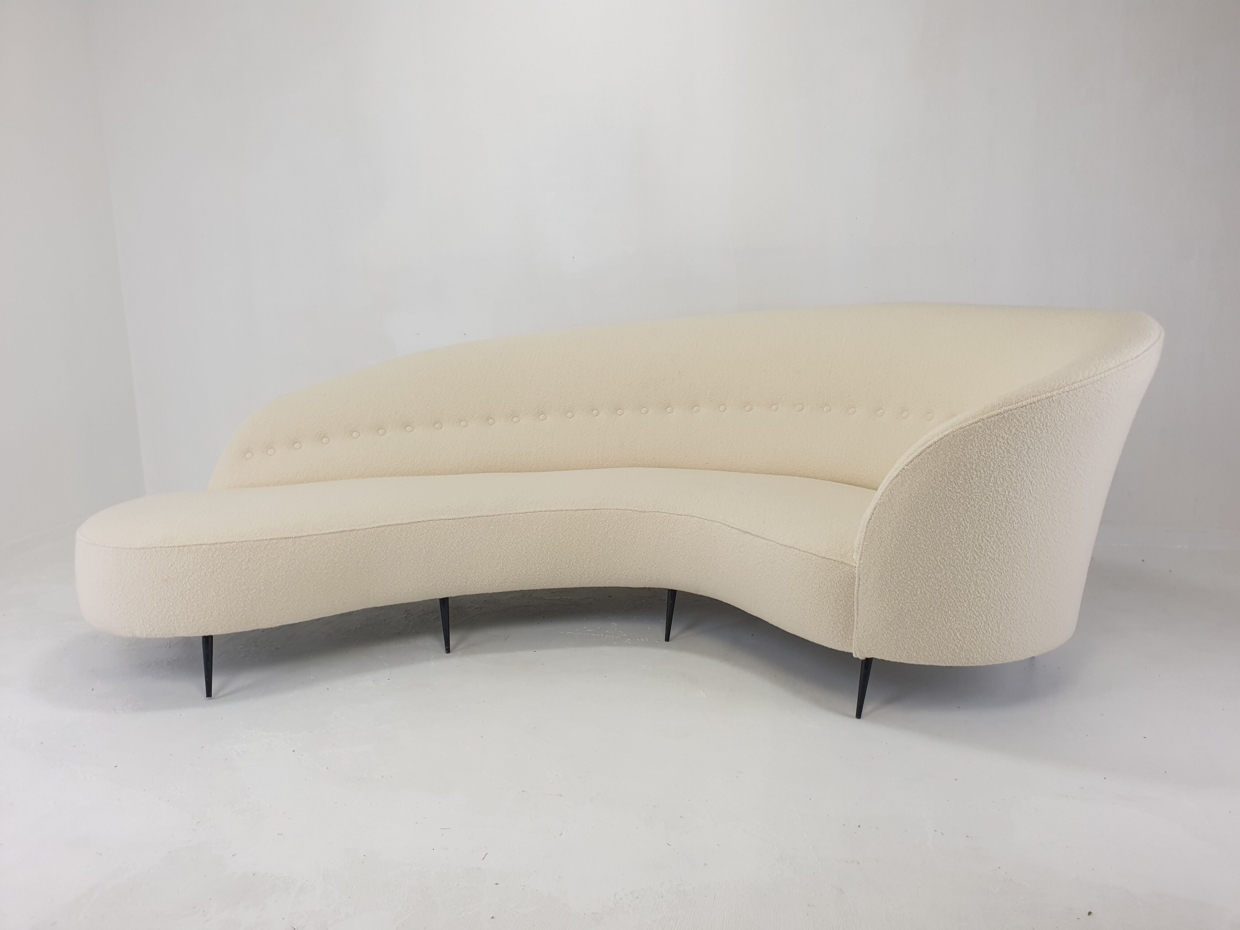 Curved Sofa by Federico Munari Italy