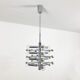 Modernist Chrome Sputnik Hanging Light, Cosack Lights 1970s, Germany