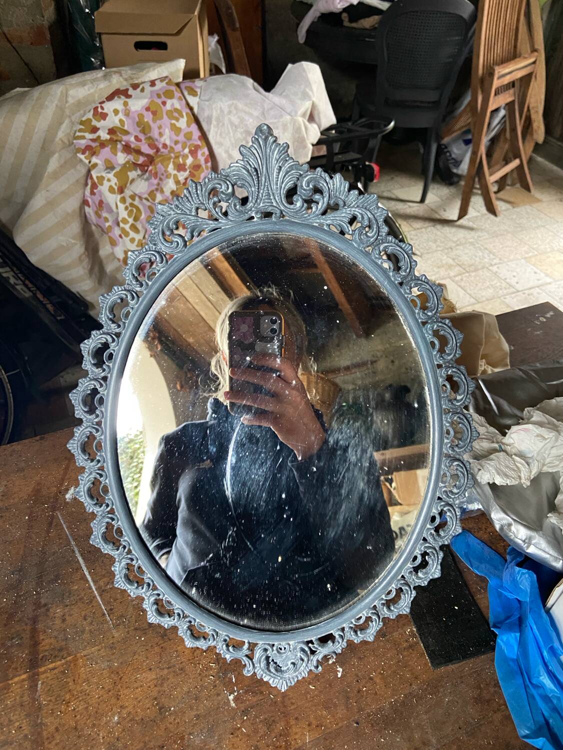 Antique mirror