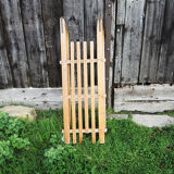 Old solid wood sledge