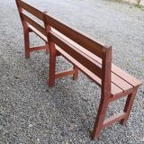 Wooden bench