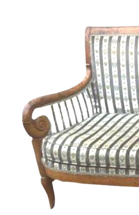 Canapé ancien, canapé style Louis XV