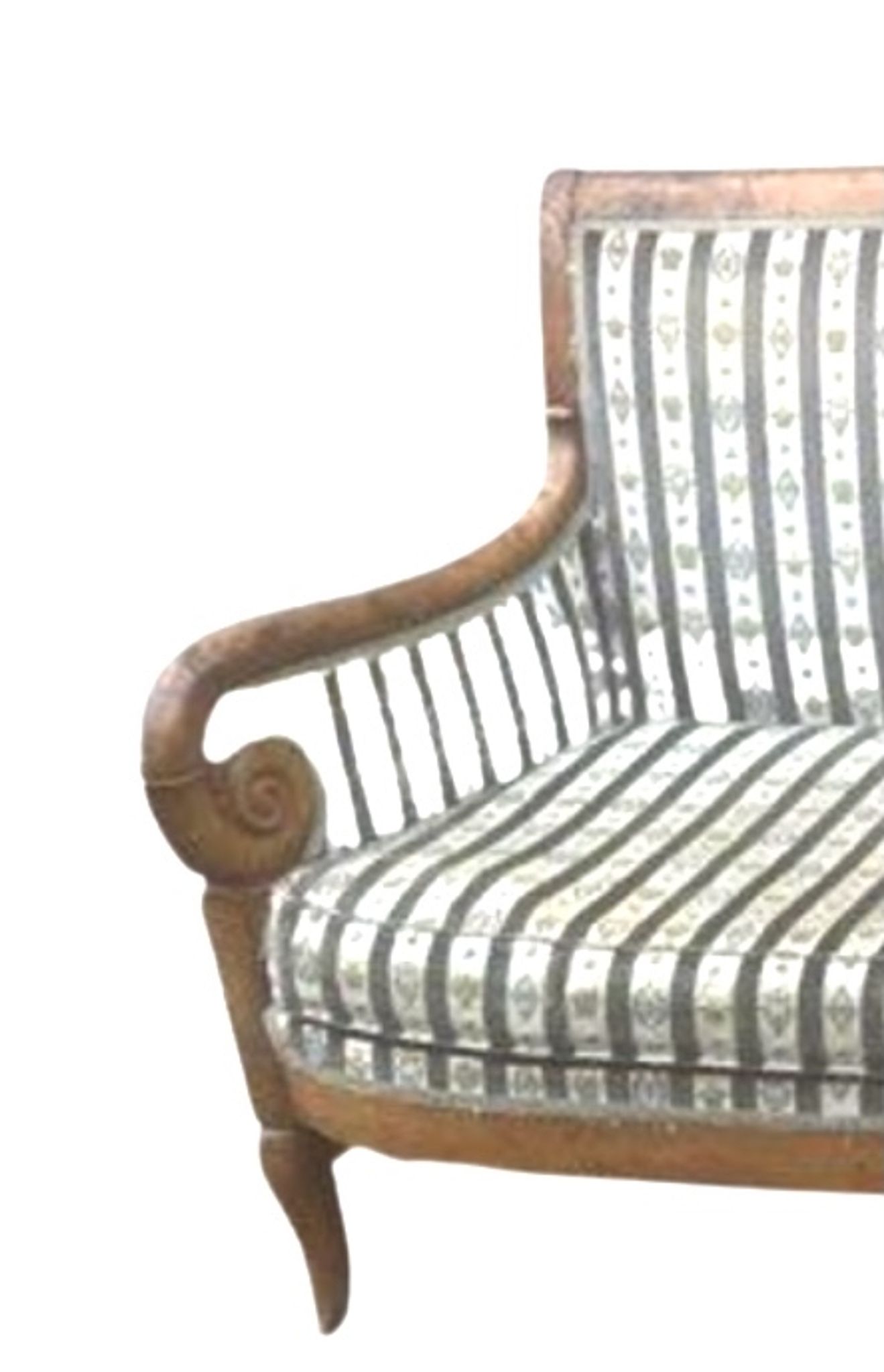 Canapé ancien, canapé style Louis XV
