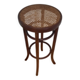 Cane wood stool