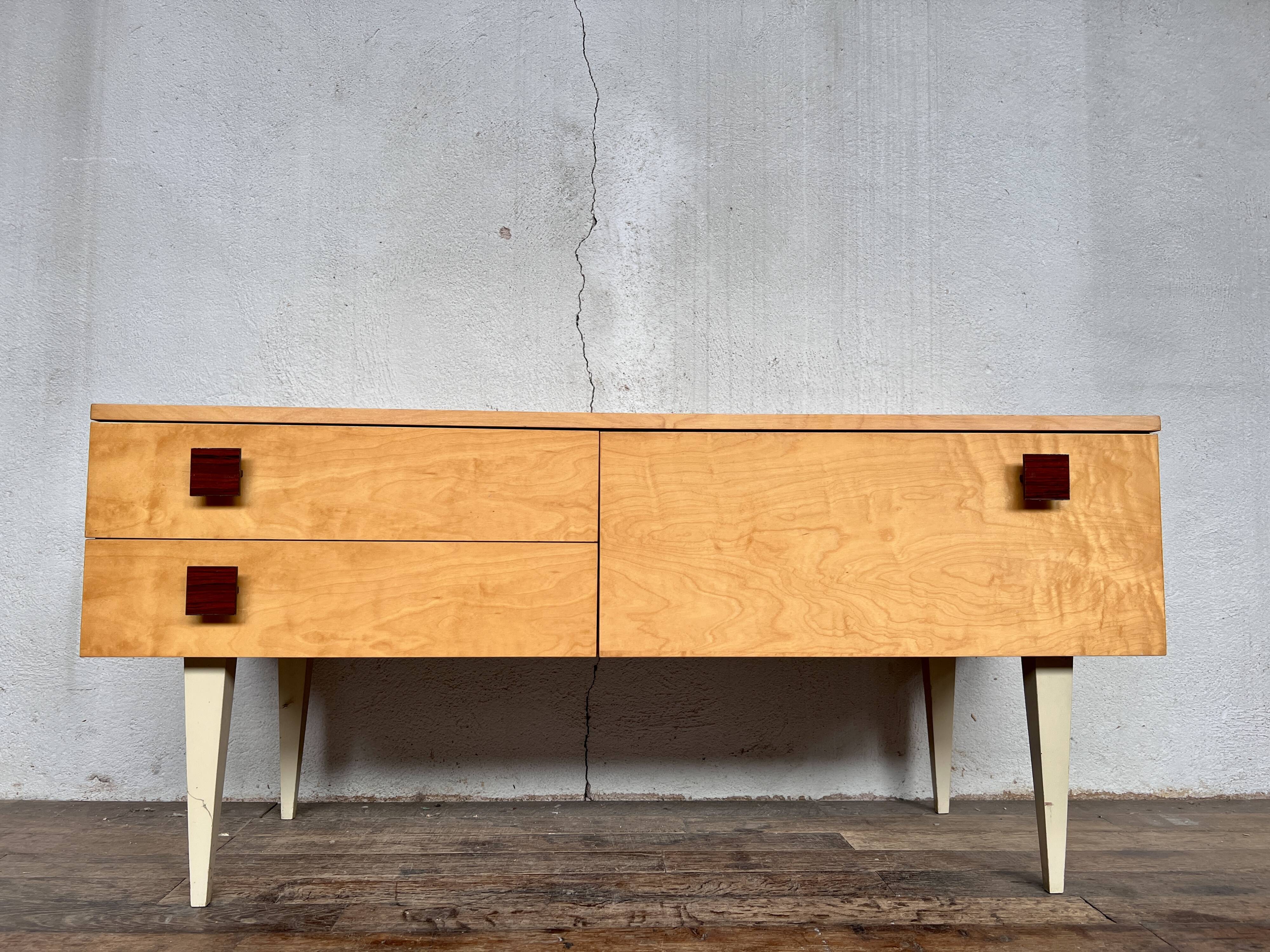 TV stand - hifi - vintage enfilade - 50/60