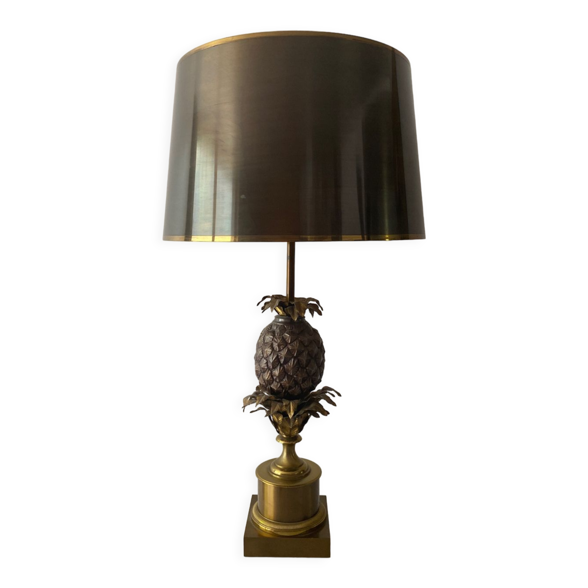 Homemade pineapple lamp Charles