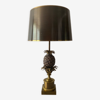 Homemade pineapple lamp Charles