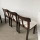 Set of 6 brutalist chairs from the 1940s