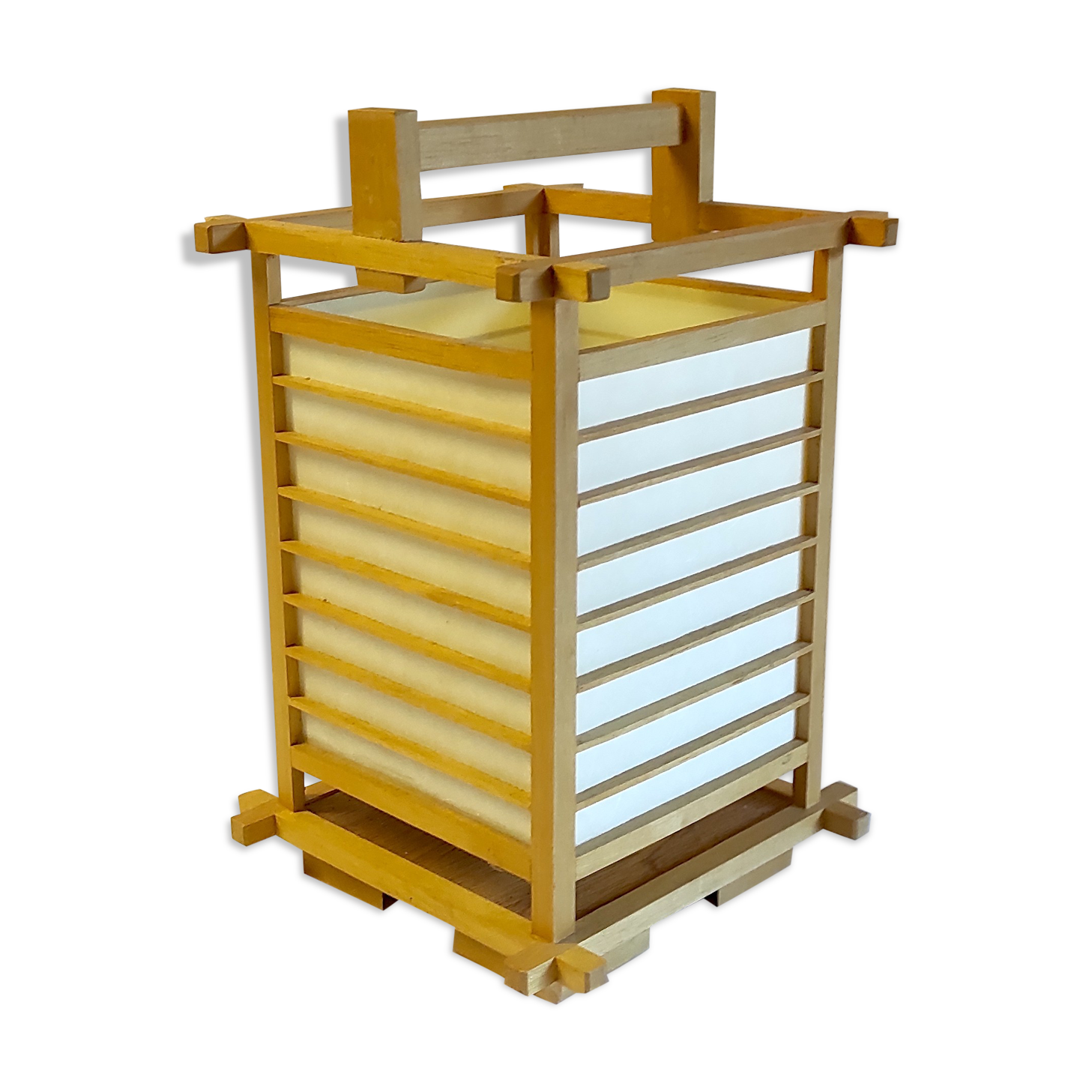 Japanese style bedside lamp – 70s/80s