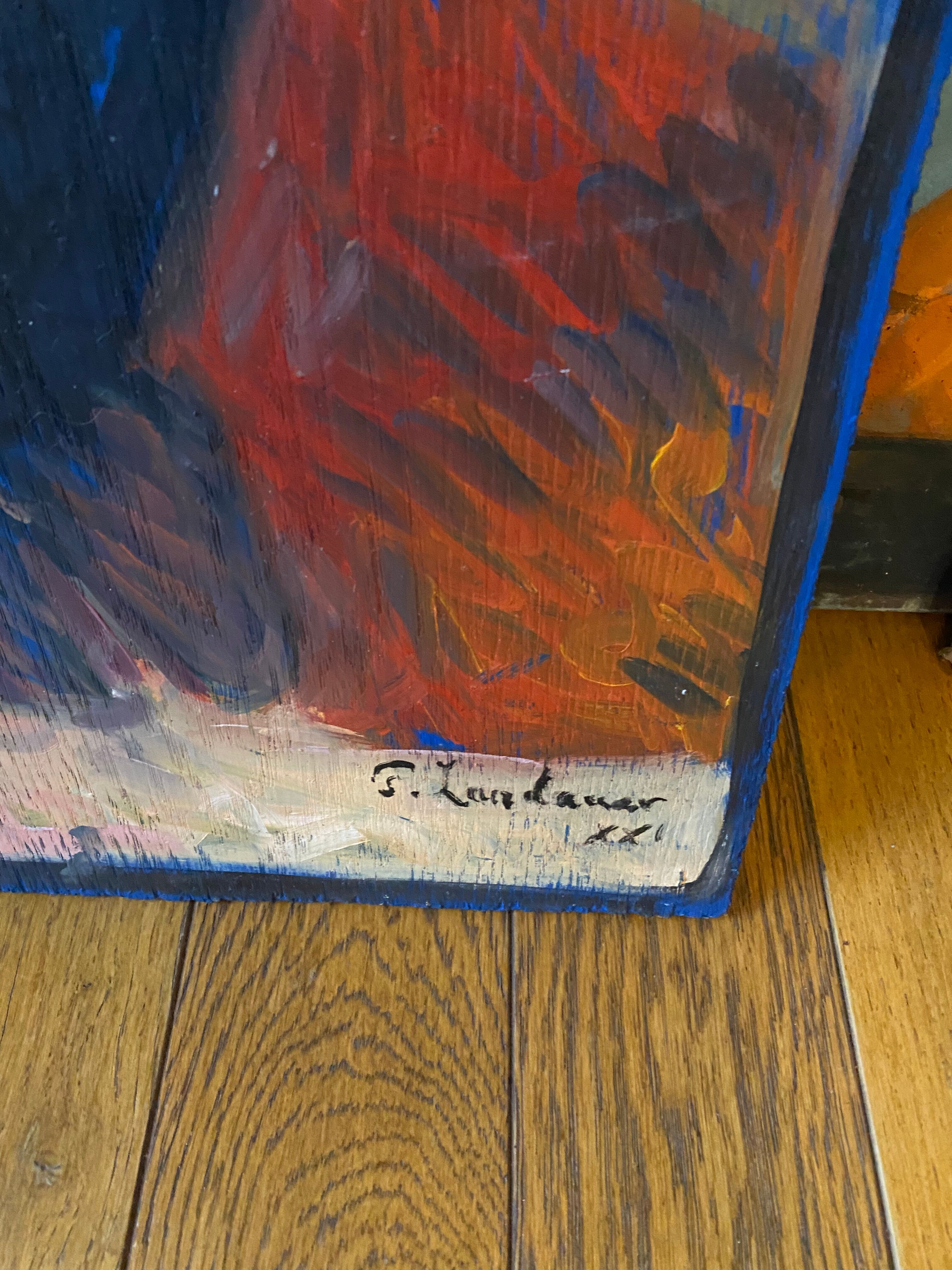 Painting Patrice Landauer