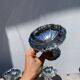 6 large stainless steel bowls 1970