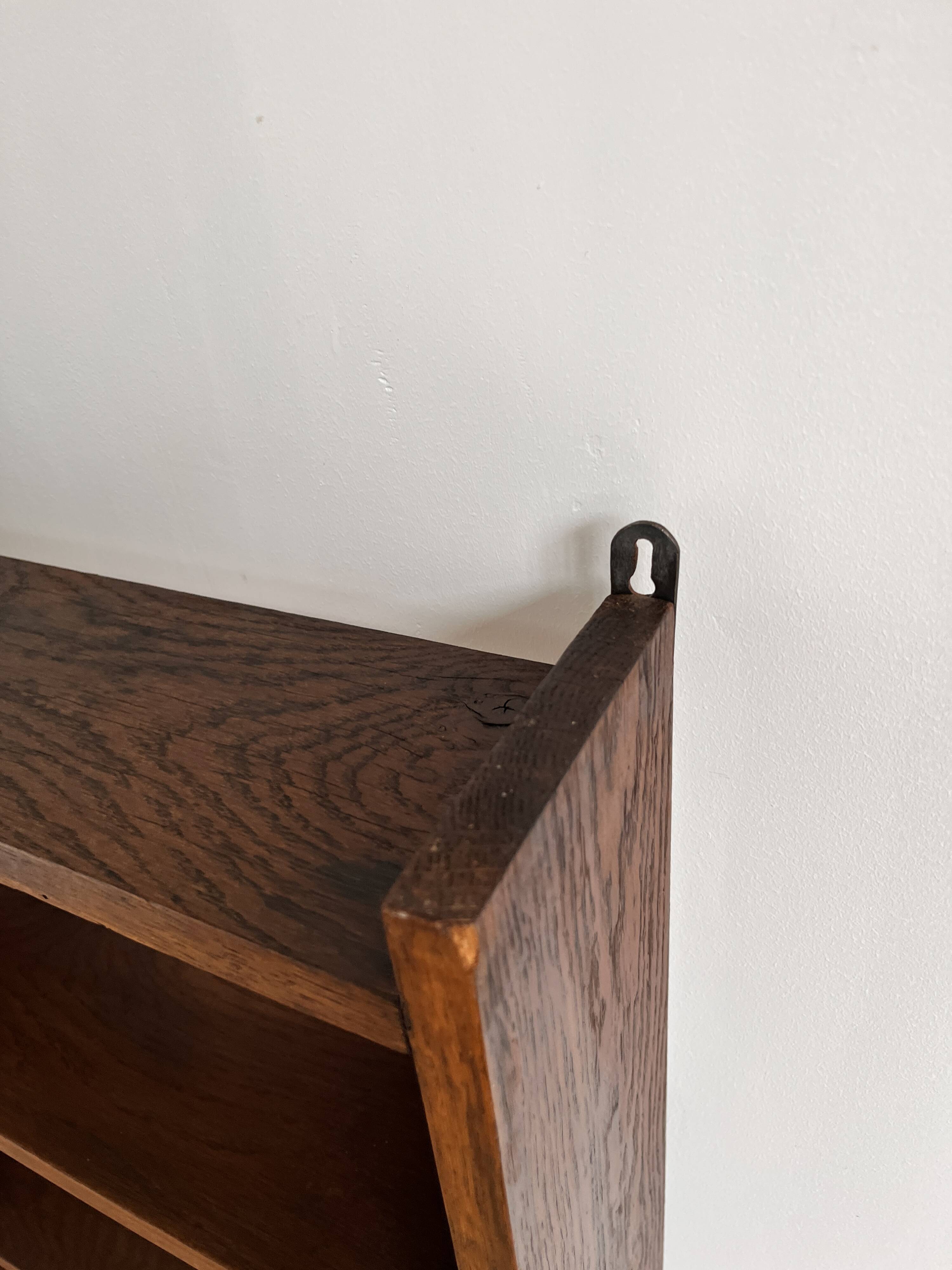 wooden wall shelf