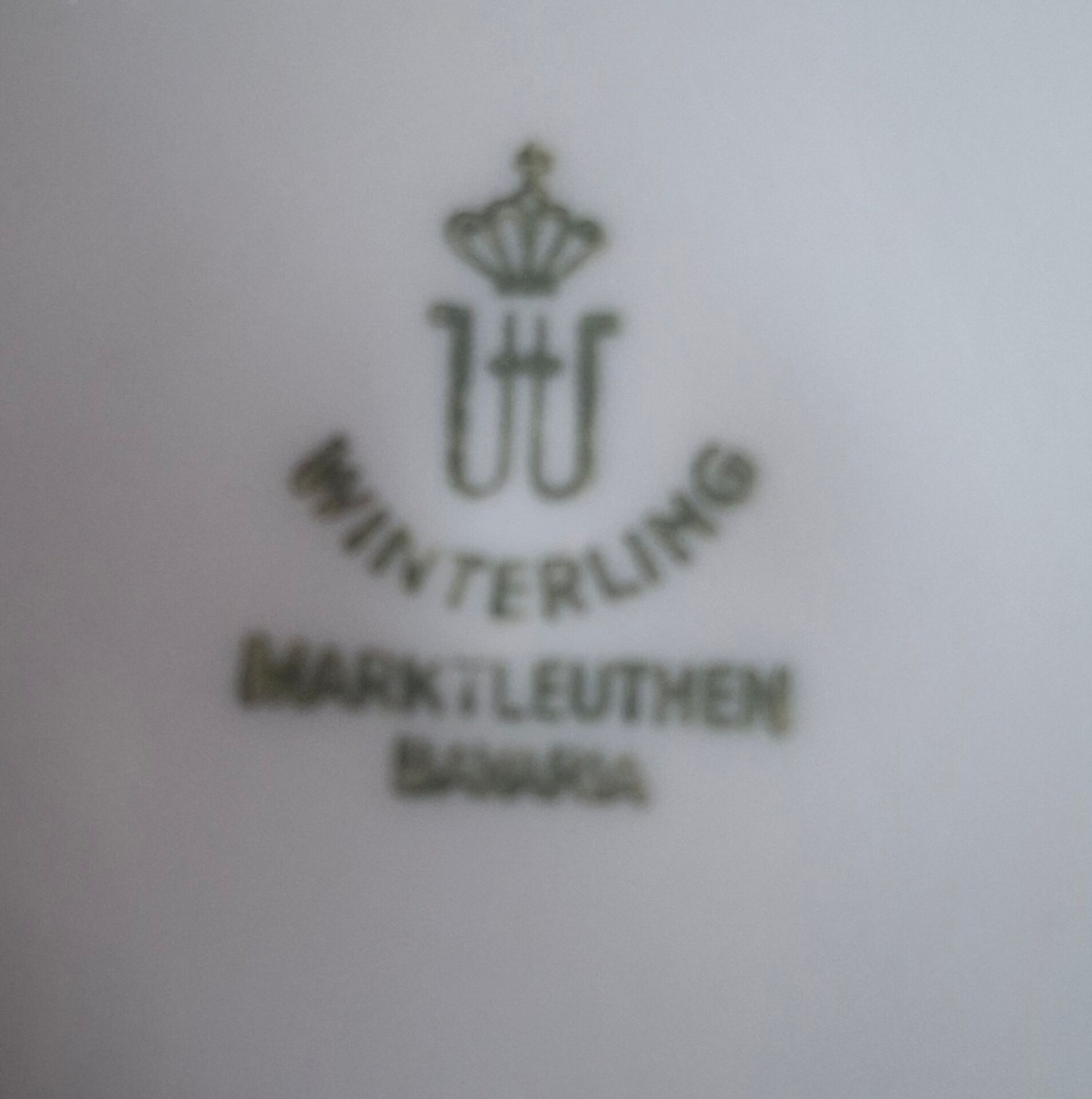 Porcelain cafetière Winterling