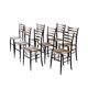 Spinetto dining chairs by Chiavari, Italy 1960s