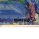 Painting on canvas - Motif Torshavn - Zakarias Heinesen - Signed - 2021