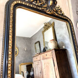 Old Louis-Philippe mirror with pediment