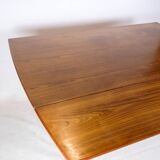 Desk Made In Teak Wood, Unique Design, Finnish From 1960s