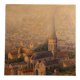 Tableau paysage impressionniste huile sur toile, Vallée de Chevreuse