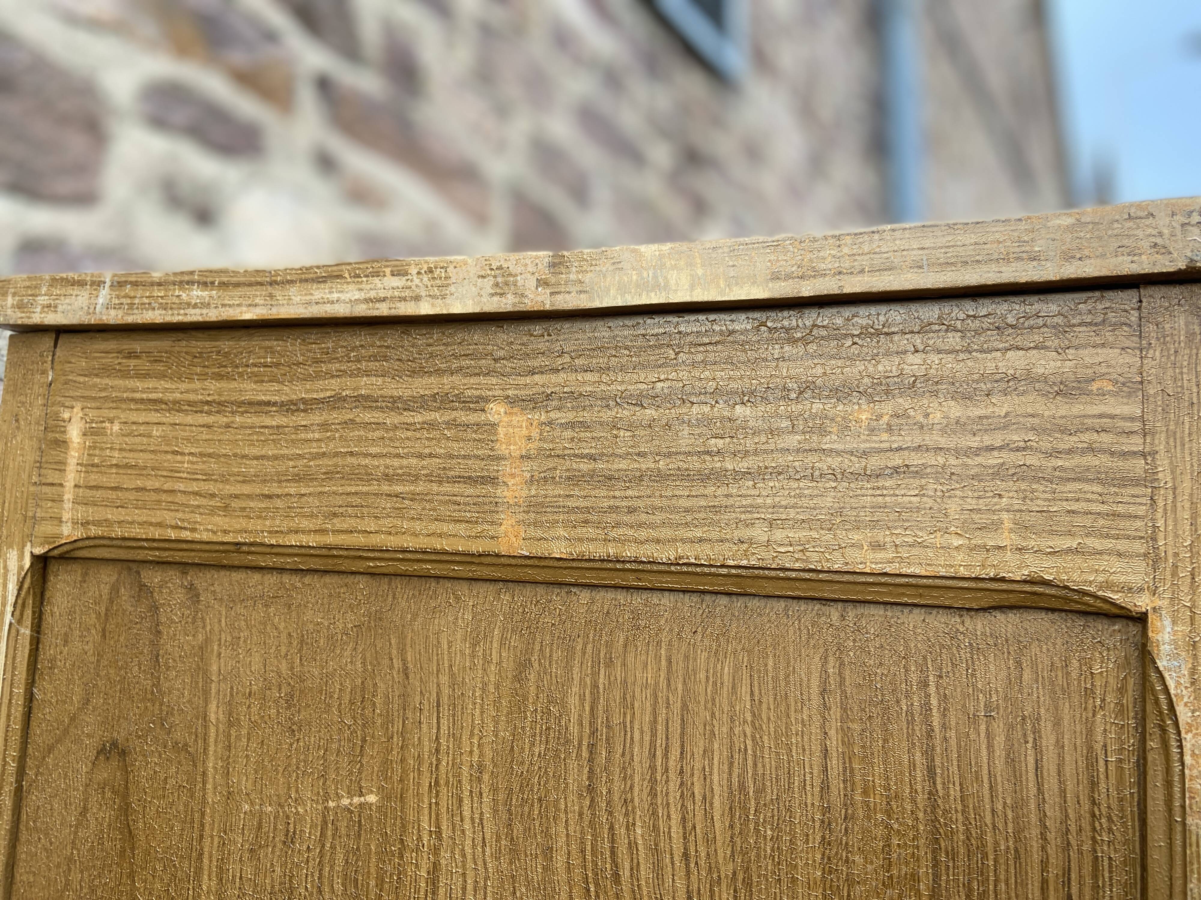 Parisian wardrobe Closet cloakroom wooden workshop Mid-century vintage Scandinavian 1950