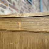 Parisian wardrobe Closet cloakroom wooden workshop Mid-century vintage Scandinavian 1950