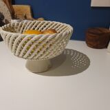 Porcelain fruit basket