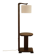 Floor lamp in solid oak, France, 1940s