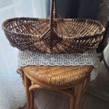 Panier ovale vintage