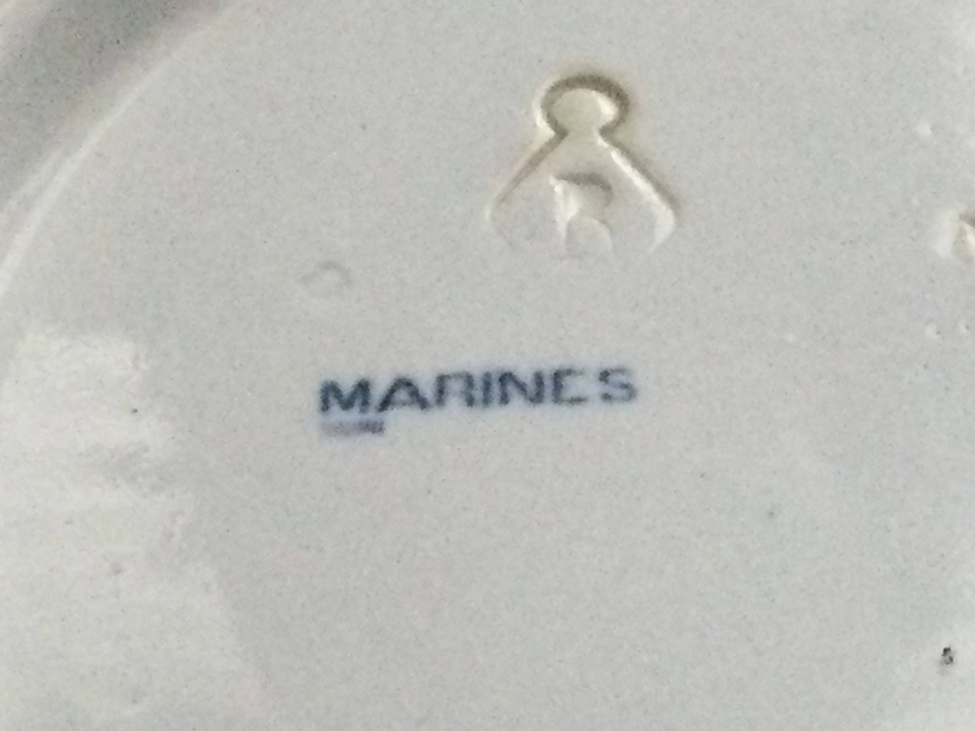 Marines ceramic dish